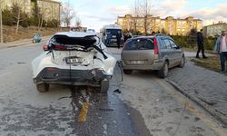 Eskişehir'de kaza görüntüleri kameraya yansıdı