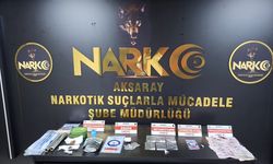 Aksaray'da uyuşturucu operasyonunda yakalanan 12 şüpheli tutuklandı