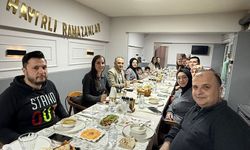 Atkaracalar Kaymakamı Saliha Karataş, öğretmenlerle iftarda buluştu