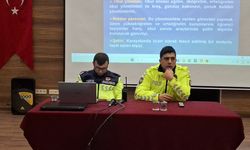 Beypazarı'nda öğrenci servisi sürücülerine eğitim verildi