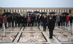 Gençlerbirliği yönetimi, Anıtkabir'i ziyaret etti