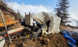 Hatay'da dağdan düşen kaya parçasının altında kalan işçi öldü
