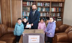 Kırıkkale'de Kur'an kursu öğrencileri yardım kolisi hazırladı