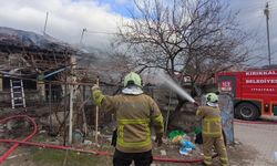 Kırıkkale'de müstakil evde çıkan yangında bir kişi ağır yaralandı