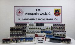 Kırşehir'de gümrük kaçağı 528 paket sigara ele geçirildi