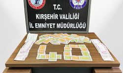 Kırşehir'de kumar oynayan 5 kişiye 58 bin 20 lira ceza kesildi
