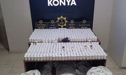 Konya'da uyuşturucu operasyonlarında 1 ayda 187 kişi tutuklandı