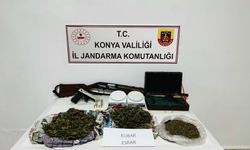 Konya'da uyuşturucu operasyonunda 1 şüpheli yakalandı