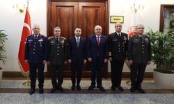 Milli Savunma Bakanı Güler, Adalet Bakanı Gürlek'i ziyaret etti