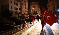 Nevşehir'de vatandaşlar sahura mehter takımının marşlarıyla kalktı