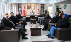 Seydişehir Belediye Başkanı Hasan Ustaoğlu, siyasi parti ilçe başkanlarıyla buluştu