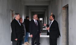 Seydişehir Belediye Başkanı Ustaoğlu, Kur'an kursu inşaatında incelemede bulundu