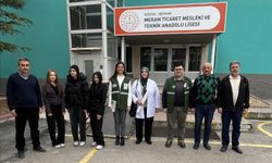 Yeşilay Konya Şube Başkanı Küçükbezirci'den lise kulüplerine ziyaret