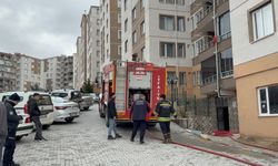 Yozgat'ta apartman dairesinde çıkan yangın söndürüldü