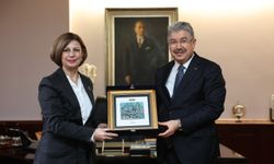 Vali Yılmaz'dan Başkan Ünlüce'ye ziyaret