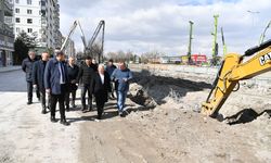 Başkan Büyükkılıç, DSİ-Yeni Sanayi Katlı Kavşak Projesi'ni inceledi