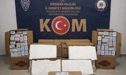 Kırşehir'de 72 bin makaron ele geçirildi