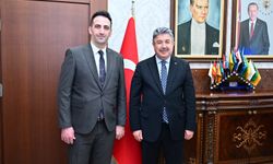 BİK Bursa Müdürü Gökhan Eren, Vali Yılmaz’ı ziyaret etti