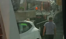 Batıkent Kavşağı’nda Tırlar Birbirine Girdi