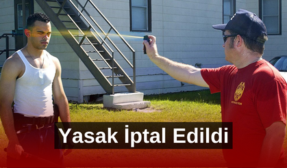 Eskişehir'de Biber Gazı Yasağı Kaldırıldı