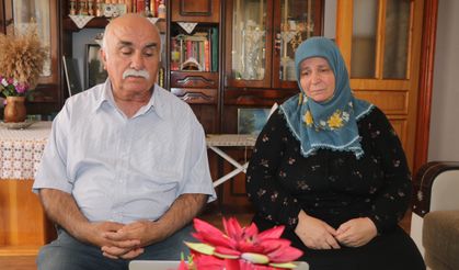 Orman işçisinin yangın söndürme çalışmasından selam göndermesi ailesini duygulandırdı