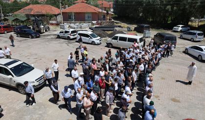 Özlü köyünde yağmur duası yapıldı