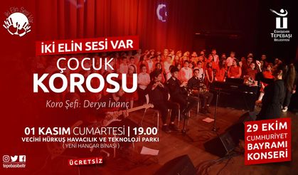 Çocuk Korosu’ndan  Cumhuriyet konseri