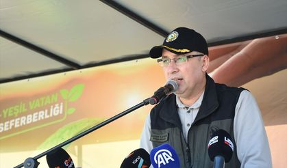 Antalya ve çevre illerde fidanlar toprakla buluşturuldu