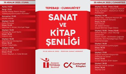 Eskişehirliler Kitap ve Sanat Şenliği'nde buluşacak