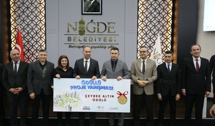 Niğde'de 'Fikrini Paylaş, Şehrine Değer Kat Yarışması'nın ödül töreni yapıldı
