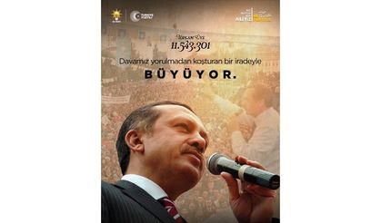AK Parti ülke sınırlarını çevreleyecek kadar büyük