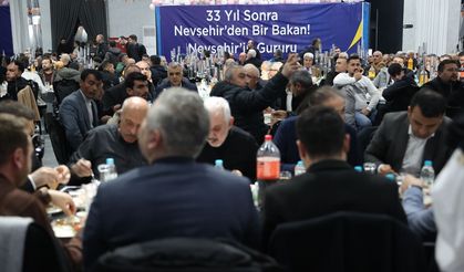 Adalet Bakanı Gürlek, Nevşehir'de 'Vefa iftarı' programına katıldı: