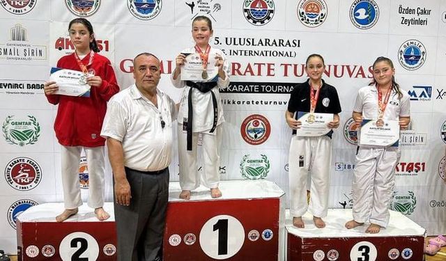 Eskişehirli minik sporcu gurur yaşattı