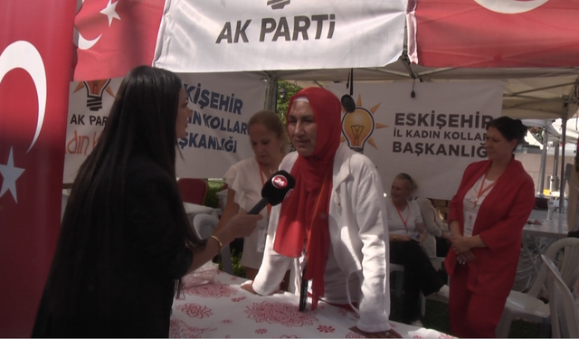 Eskişehir AK Parti İl Kadın Kollarından 15 Temmuz röportajı