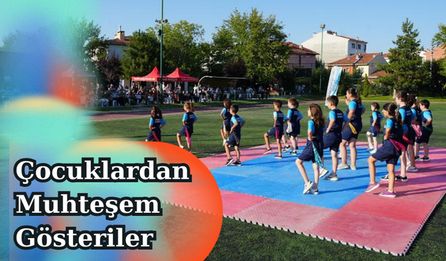 Yaz spor eğitimlerine muhteşem final