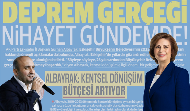 DEPREM GERÇEĞİ NİHAYET GÜNDEMDE