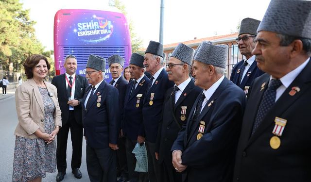 Başkan Ünlüce Gazileri uğurladı