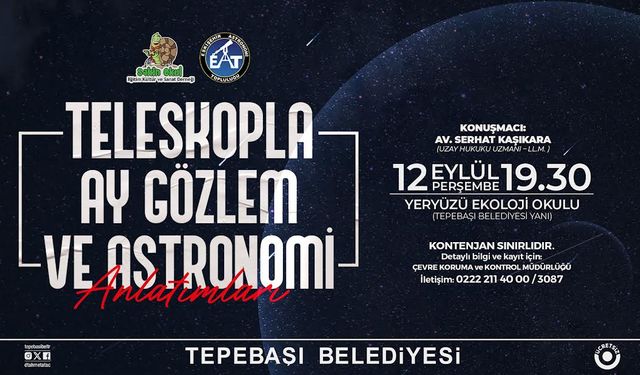 Astronomi severler etkinliği gözlüyorlar