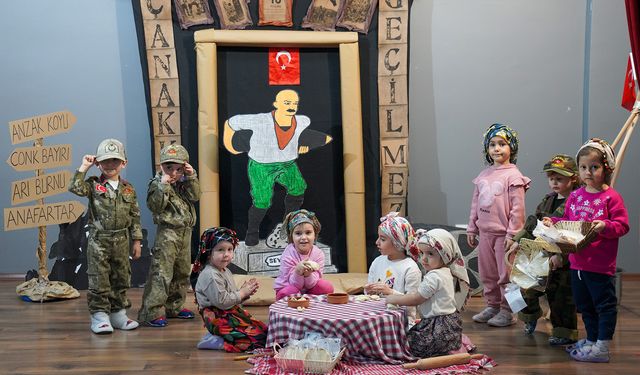 Miniklerden anlamlı etkinlik