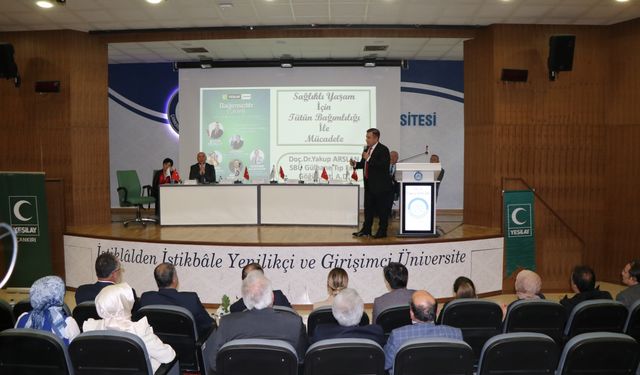 Çankırı'da bağımlılıkla mücadele kapsamında "Bağımsızlık Paneli" düzenlendi