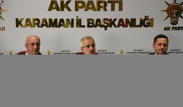 Ulaştırma ve Altyapı Bakanı Uraloğlu, Karaman'da ziyaretlerde bulundu