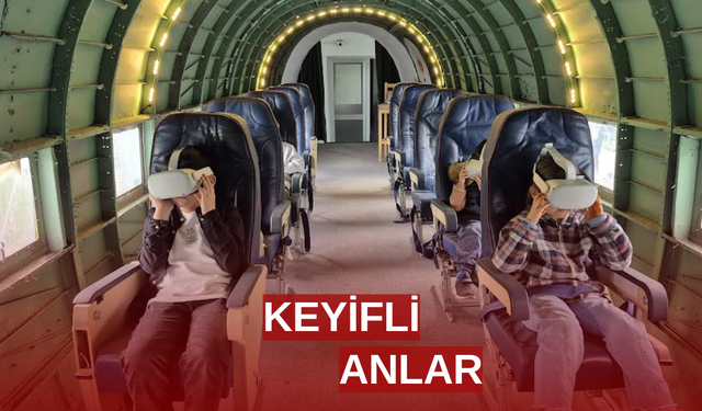 218 çocuk sanal tura katıldı