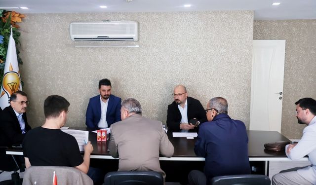 AK Parti Eskişehir İl Başkanlığı'nda halk günü buluşmaları başladı