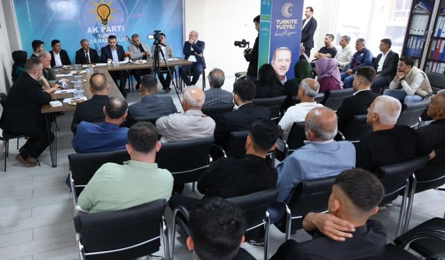 AK Parti Konya İl Başkanı Özgökçen'den Yunak'a ziyaret