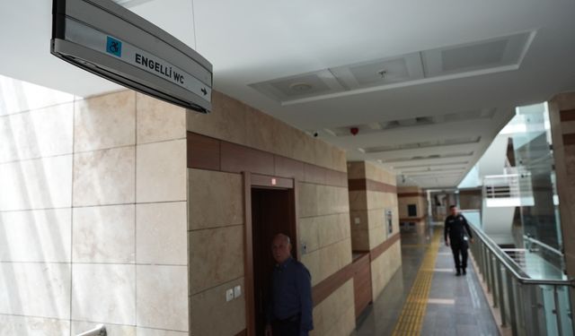 Ankara Batı Adliyesi engelliler için erişilebilir hizmet ortamı oluşturdu