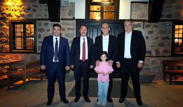 Ankara'nın 4 ilçesinin belediye başkanı Güdül'de bir araya geldi
