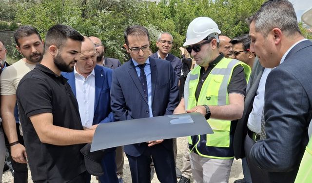 Beypazarı'da 24 derslikli okulun temeli törenle atıldı