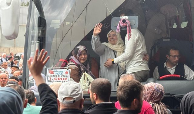 Çankırı'da 164 hacı adayı kutsal topraklara uğurlandı