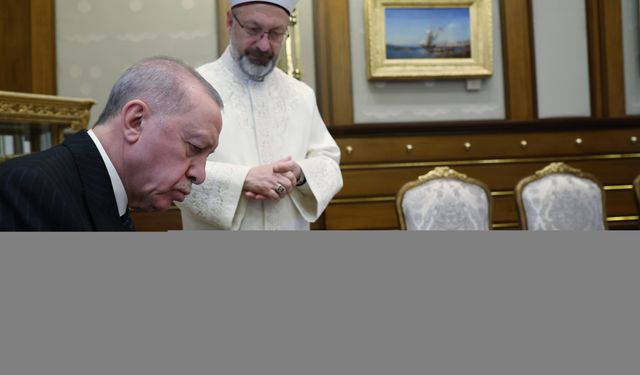 Cumhurbaşkanı Erdoğan, Türkiye Diyanet Vakfına kurban bağışında bulundu