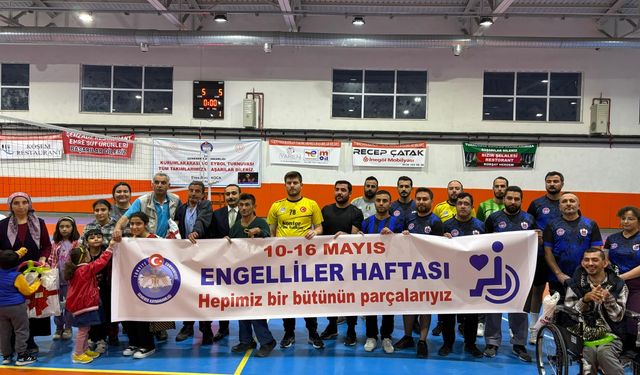 Gemerek'te Engelliler Haftası dolayısıyla etkinlik düzenlendi